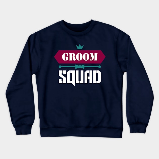 Groom Squad Crewneck Sweatshirt by VomHaus